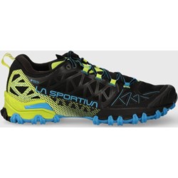 Czarne buty trekkingowe męskie La Sportiva sznurowane z tworzywa sztucznego  - zdjęcie produktu