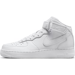 Buty sportowe męskie białe Nike air force na wiosnę sznurowane  - zdjęcie produktu