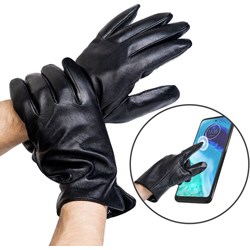 Czarne rękawiczki Rovicky  - zdjęcie produktu