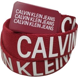 Pasek czerwony Calvin Klein  - zdjęcie produktu