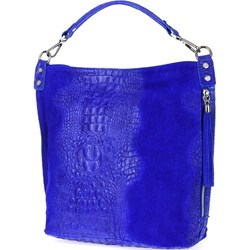 Shopper bag Merg mieszcząca a8 na ramię matowa skórzana  - zdjęcie produktu