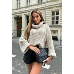 Sweter damski J&k wełniany casual  - zdjęcie produktu