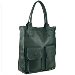 Shopper bag Vera Pelle elegancka matowa  - zdjęcie produktu