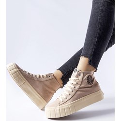 Lee Cooper trampki damskie sznurowane płaskie  - zdjęcie produktu