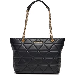 Shopper bag Valentino czarna elegancka  - zdjęcie produktu