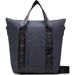 Shopper bag Lacoste na ramię matowa  - zdjęcie produktu