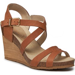 Espadryle damskie Nik z klamrą na koturnie  - zdjęcie produktu