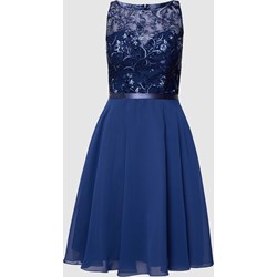 Sukienka Luxuar Fashion na sylwestra rozkloszowana elegancka  - zdjęcie produktu