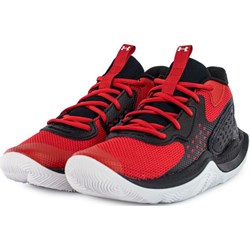 Under Armour buty sportowe męskie czerwone sznurowane  - zdjęcie produktu