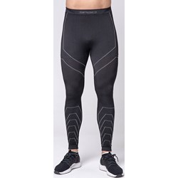 Spodnie męskie Spaio czarne sportowe  - zdjęcie produktu