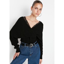Sweter damski Trendyol czarny  - zdjęcie produktu