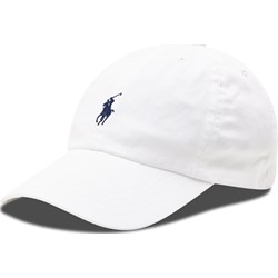 Czapka z daszkiem damska białe Polo Ralph Lauren w stylu młodzieżowym  - zdjęcie produktu