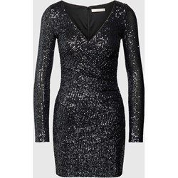 Sukienka Jake*s czarna elegancka z dekoltem v mini dopasowana  - zdjęcie produktu