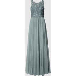 Sukienka Laona elegancka na wieczór bez rękawów na bal  - zdjęcie produktu