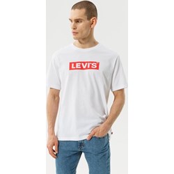 Biały t-shirt męski Levi's z krótkim rękawem  - zdjęcie produktu