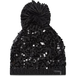 Czarna czapka zimowa damska Guess  - zdjęcie produktu