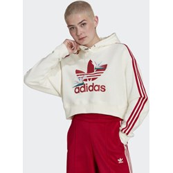 Adidas bluza damska krótka sportowa  - zdjęcie produktu