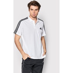 Adidas t-shirt męski biały z krótkimi rękawami  - zdjęcie produktu