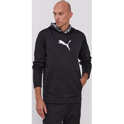 Bluza męska Puma czarna z dzianiny  - zdjęcie produktu
