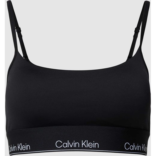 Biustonosz czarny Calvin Klein