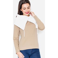 Katrus bluzka damska z długimi rękawami z golfem  - zdjęcie produktu