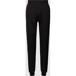 Spodnie damskie Guess z bawełny czarne casual  - zdjęcie produktu