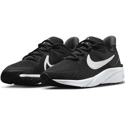 Buty sportowe damskie Nike do biegania czarne z tkaniny sznurowane  - zdjęcie produktu