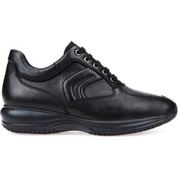 Buty sportowe męskie Geox jesienne czarne  - zdjęcie produktu