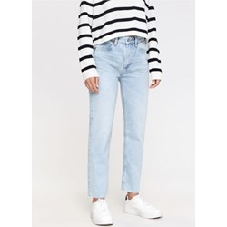 Jeansy damskie niebieskie Sinsay bawełniane w miejskim stylu  - zdjęcie produktu