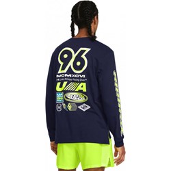 T-shirt męski Under Armour z długim rękawem z napisami  - zdjęcie produktu
