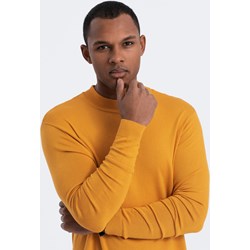 Sweter męski żółty Ombre  - zdjęcie produktu