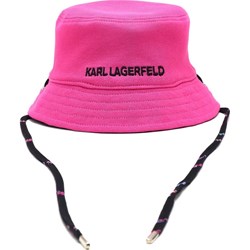 Kapelusz damski Karl Lagerfeld czarny młodzieżowy  - zdjęcie produktu