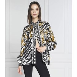 Wielokolorowa koszula damska Versace Jeans w abstrakcyjnym wzorze  - zdjęcie produktu