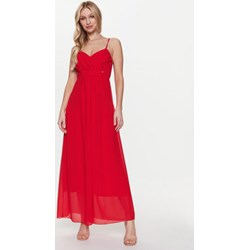 Sukienka Rinascimento czerwona na ramiączkach  - zdjęcie produktu