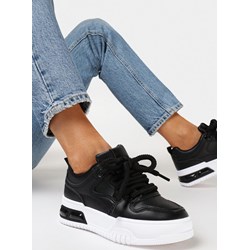 Buty sportowe damskie Born2be sneakersy na platformie sznurowane  - zdjęcie produktu