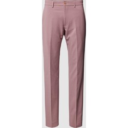 Spodnie męskie S.Oliver Black Label jesienne różowe casual  - zdjęcie produktu
