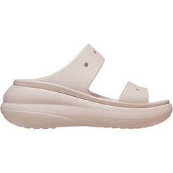 Klapki damskie Crocs z gumy na koturnie letnie  - zdjęcie produktu