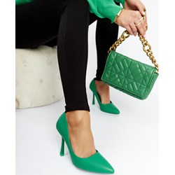 Czółenka bez zapięcia na wiosnę z tworzywa sztucznego eleganckie  - zdjęcie produktu