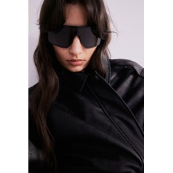 Kurtka damska czarna H & M jesienna krótka casual  - zdjęcie produktu