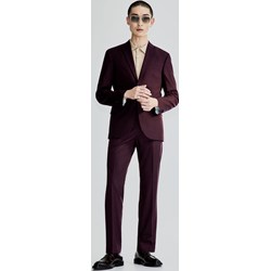 Spodnie męskie H & M eleganckie z tkaniny  - zdjęcie produktu