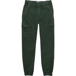 Zielone spodnie chłopięce Minoti z bawełny  - zdjęcie produktu