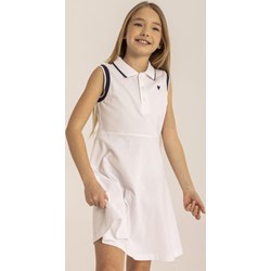 Sukienka dziewczęca biała Minoti  - zdjęcie produktu