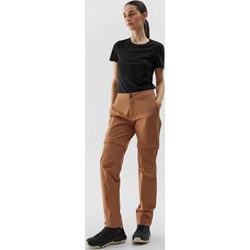 Spodnie damskie 4F brązowe  - zdjęcie produktu