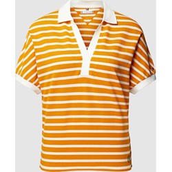 Bluzka damska Tommy Hilfiger pomarańczowy z lyocellu  - zdjęcie produktu
