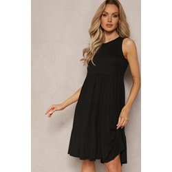 Renee sukienka czarna mini rozkloszowana  - zdjęcie produktu