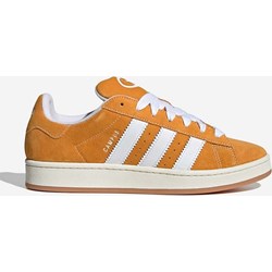 Pomarańczowe buty sportowe męskie Adidas Originals sznurowane zamszowe  - zdjęcie produktu