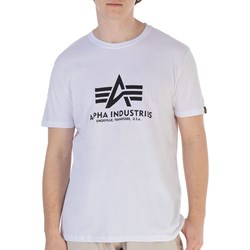 T-shirt męski Alpha Industries z krótkimi rękawami w stylu młodzieżowym z jerseyu  - zdjęcie produktu