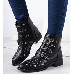 Botki Gemre płaskie casual z zamkiem  - zdjęcie produktu