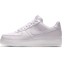 Buty sportowe męskie Nike air force białe z zamszu  - zdjęcie produktu