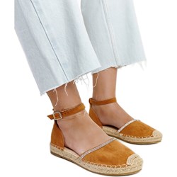 Espadryle damskie casual z klamrą z tkaniny  - zdjęcie produktu